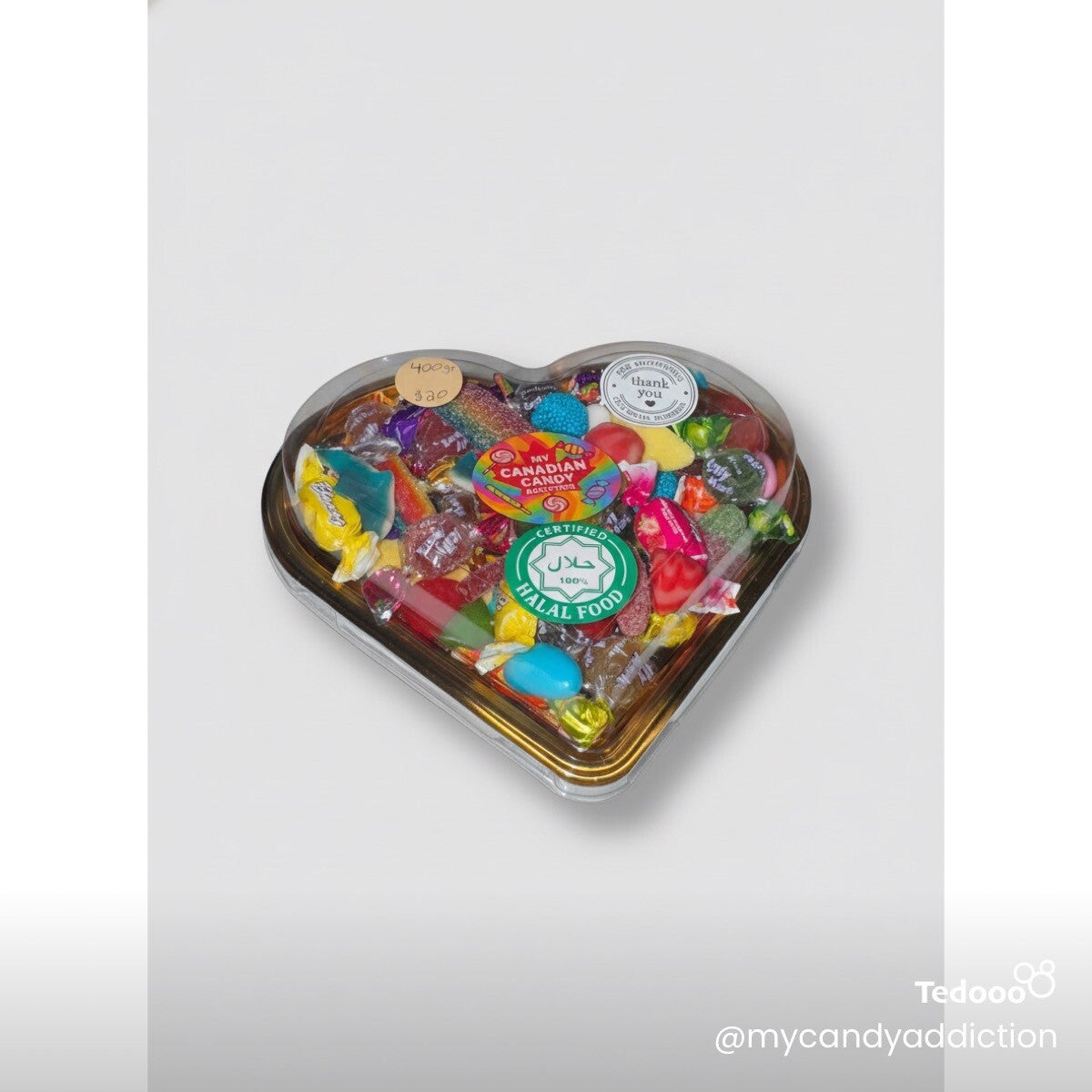 Valentines heart 400 grams