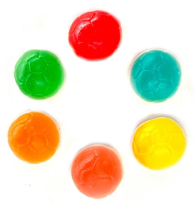 soccer balls orange 45 gr