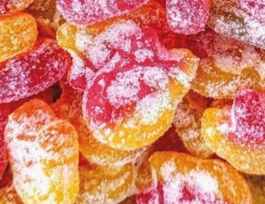 Mini raspberry lemonade skulls (HALAL)