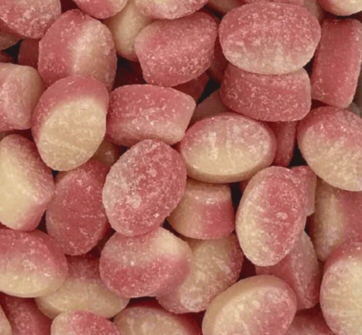 Strawberry vanilla  mini oval. (HALAL)