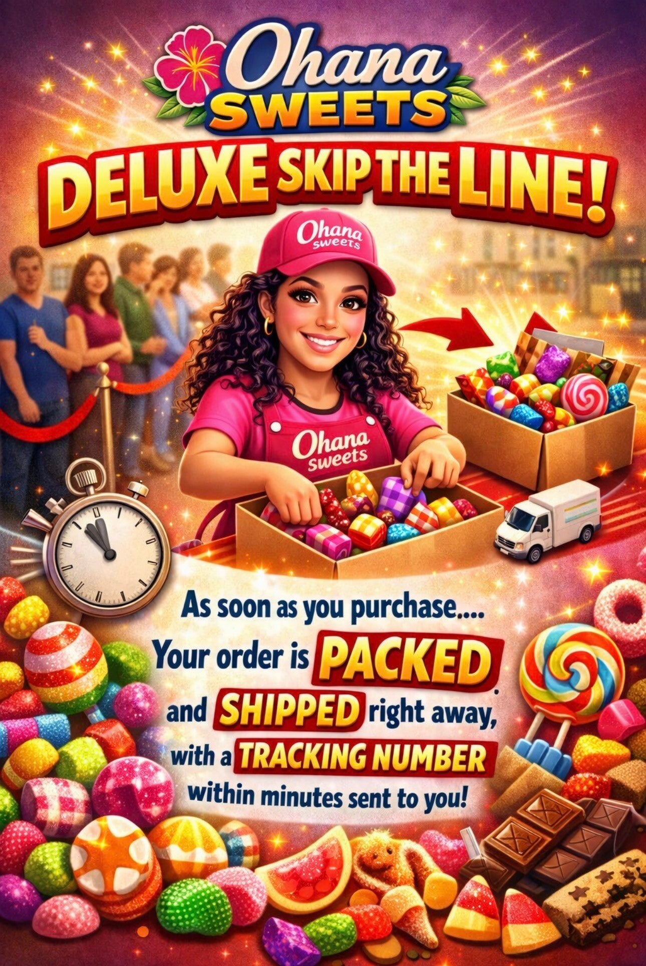 Deluxe skip the line   Get it packed and shipped right when the order comes thru