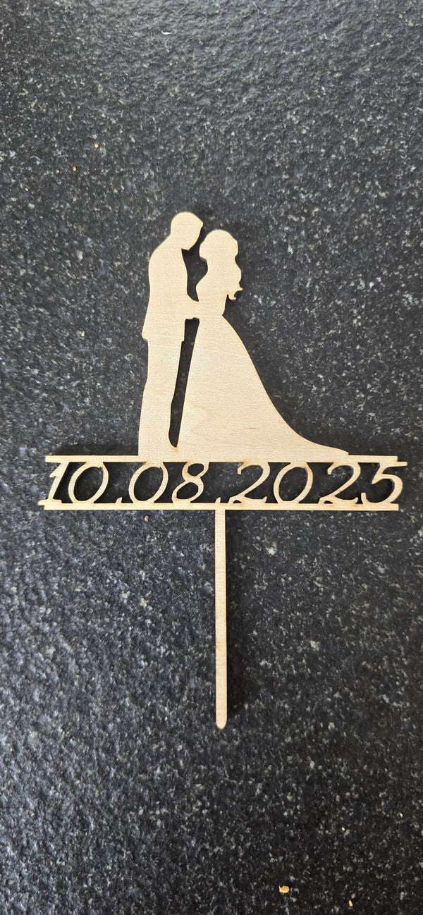 Taarttopper huwelijk / valentijn
