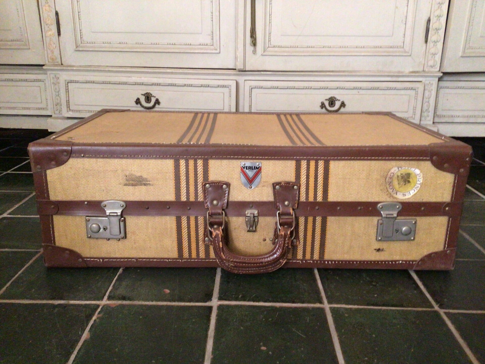 Reiskoffer met interieur