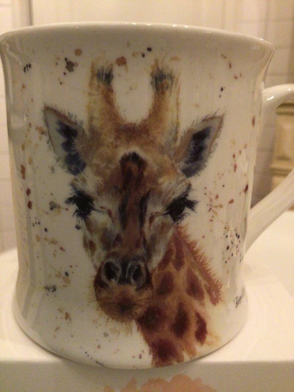 Porseleinen beker Bree Merryn Giraffe