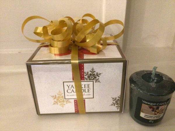 4 kaarsjes in geschenkdoosje