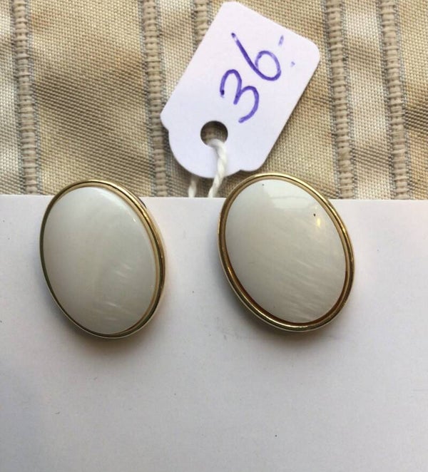 Oorbellen Rio Design clips parel