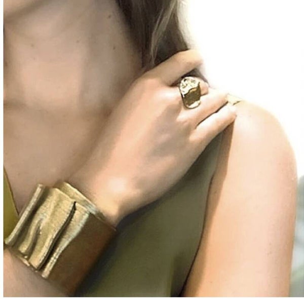 Marilia Capisani  Armband met goud