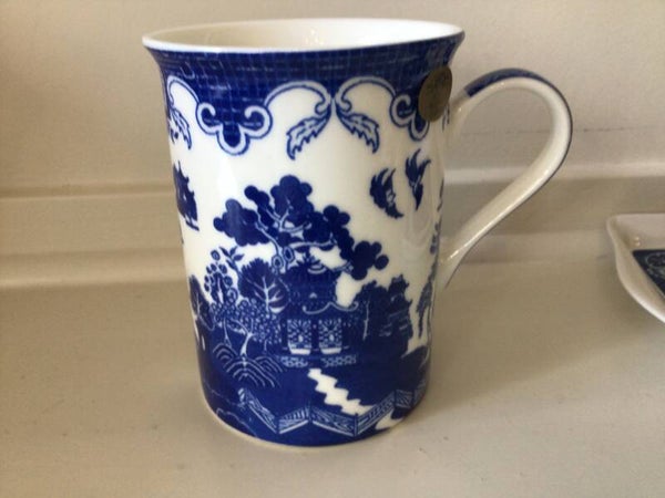 Porseleinen beker, Blue Willow