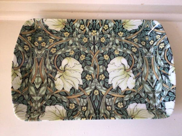 Dienblad, Pimpernel groen  Klein, William Morris