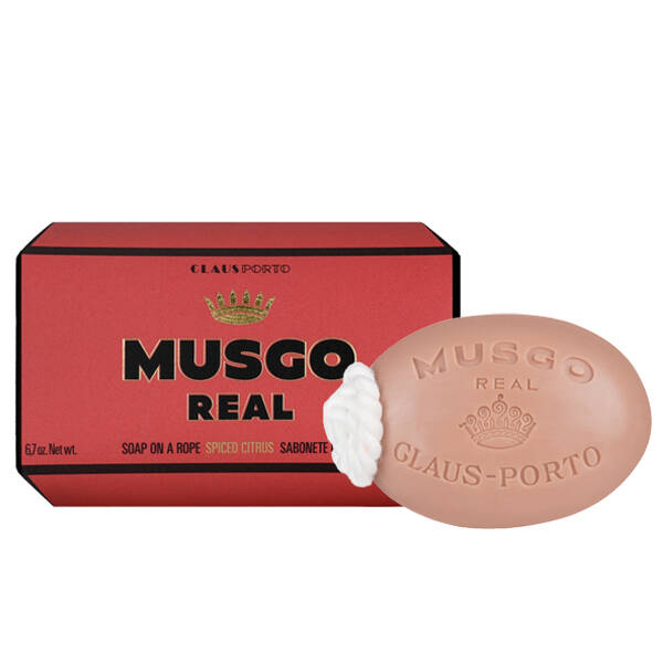 Musgo real - Spiced citrus soap on a rope 190 gram