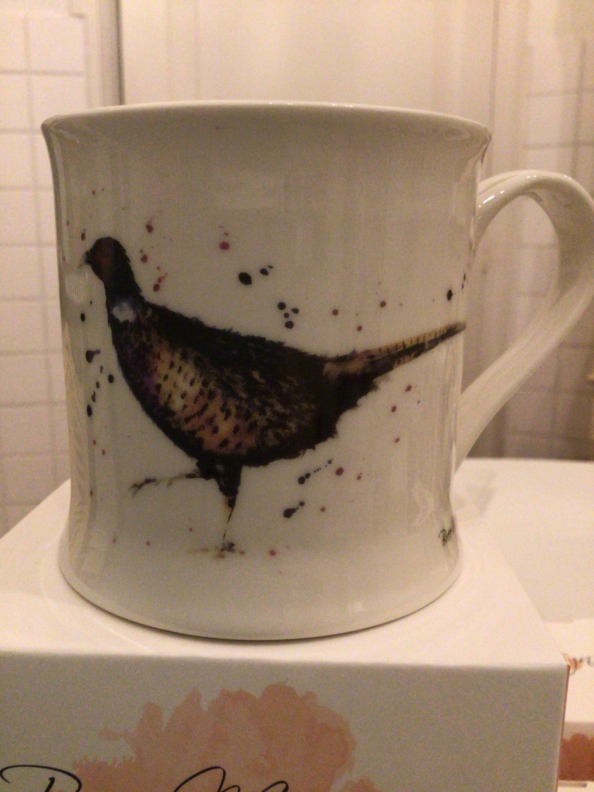 Porseleinen beker Bree Merryn Fazant