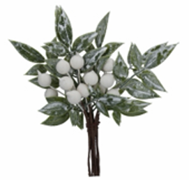 Bevroren Blad Witte Bes - Gisela Graham