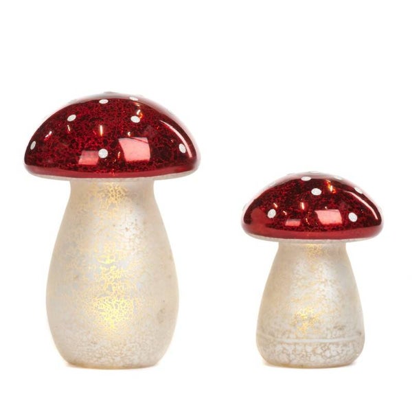 Paddenstoel met lichtje set