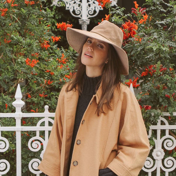 House of Ord Hoed - Celeste Fedora - Sand - 58 cm