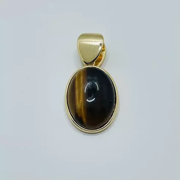 Jungle Gems Pendant - Tiger Eye