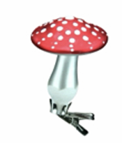 Paddenstoel rood wit, clip - Grisela Graham