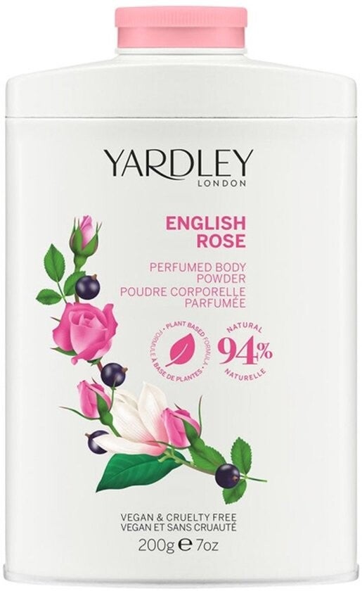 Yardley - Talc powder English Rose 100 gr