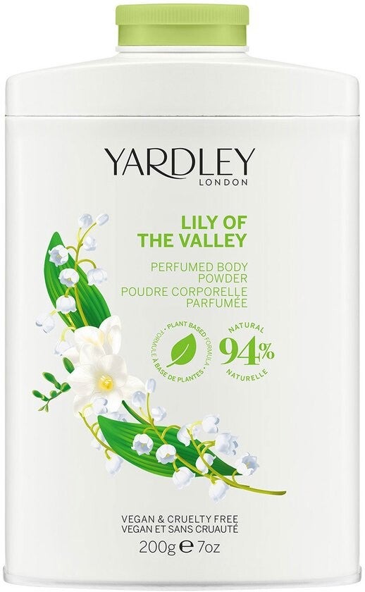Yardley - Talc powder Lily of the valey 200 gr