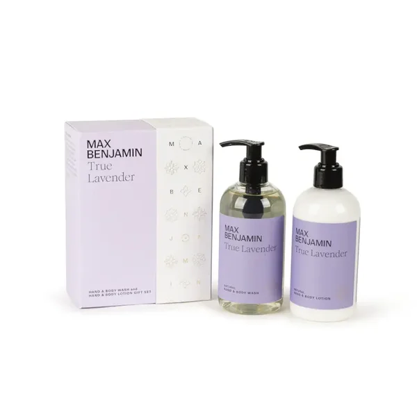 Max Benjamin - Hand & Body Lotion + Wash 300ml - True Lavender