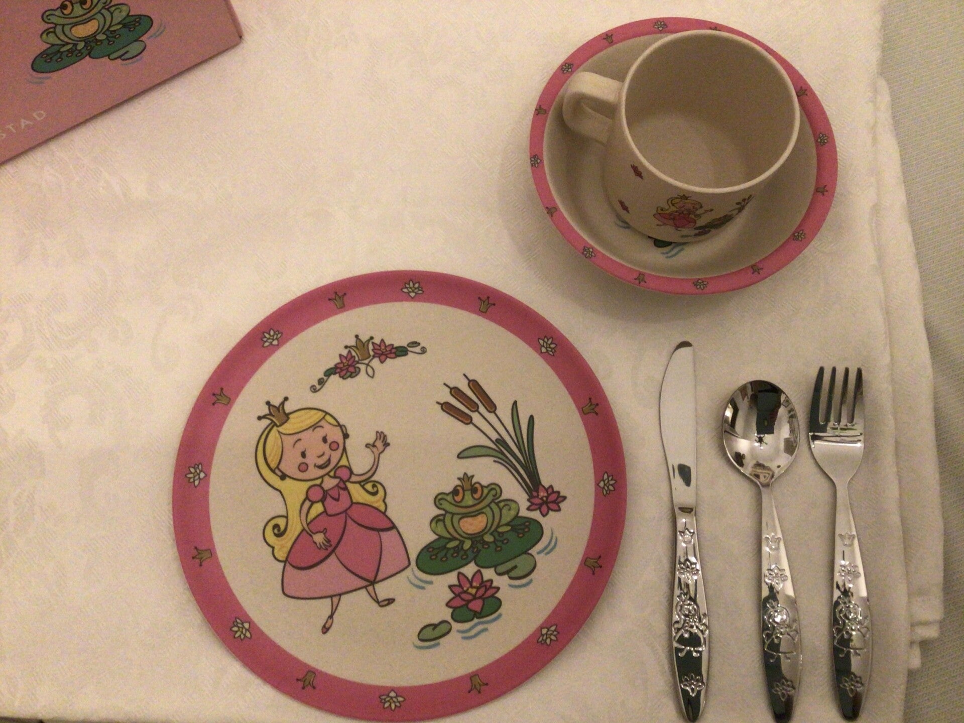 Set prinses kinder dejeuner