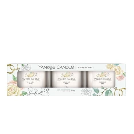 Yankee Candle Filled Votive 3-pack - Wedding Day