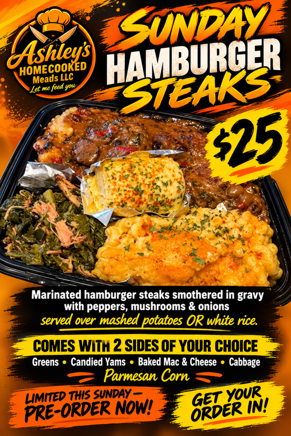 Tender juicy hamburger steaks