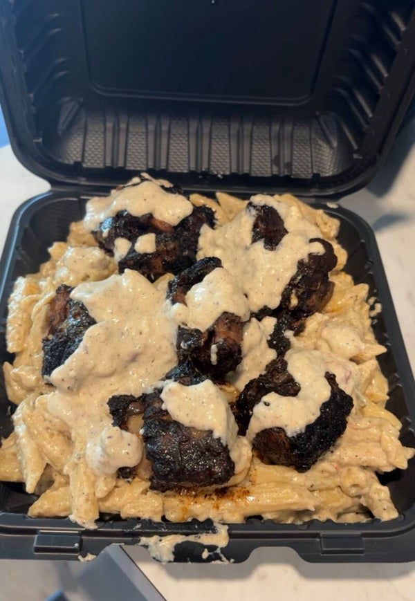 Oxtail Rasta pasta