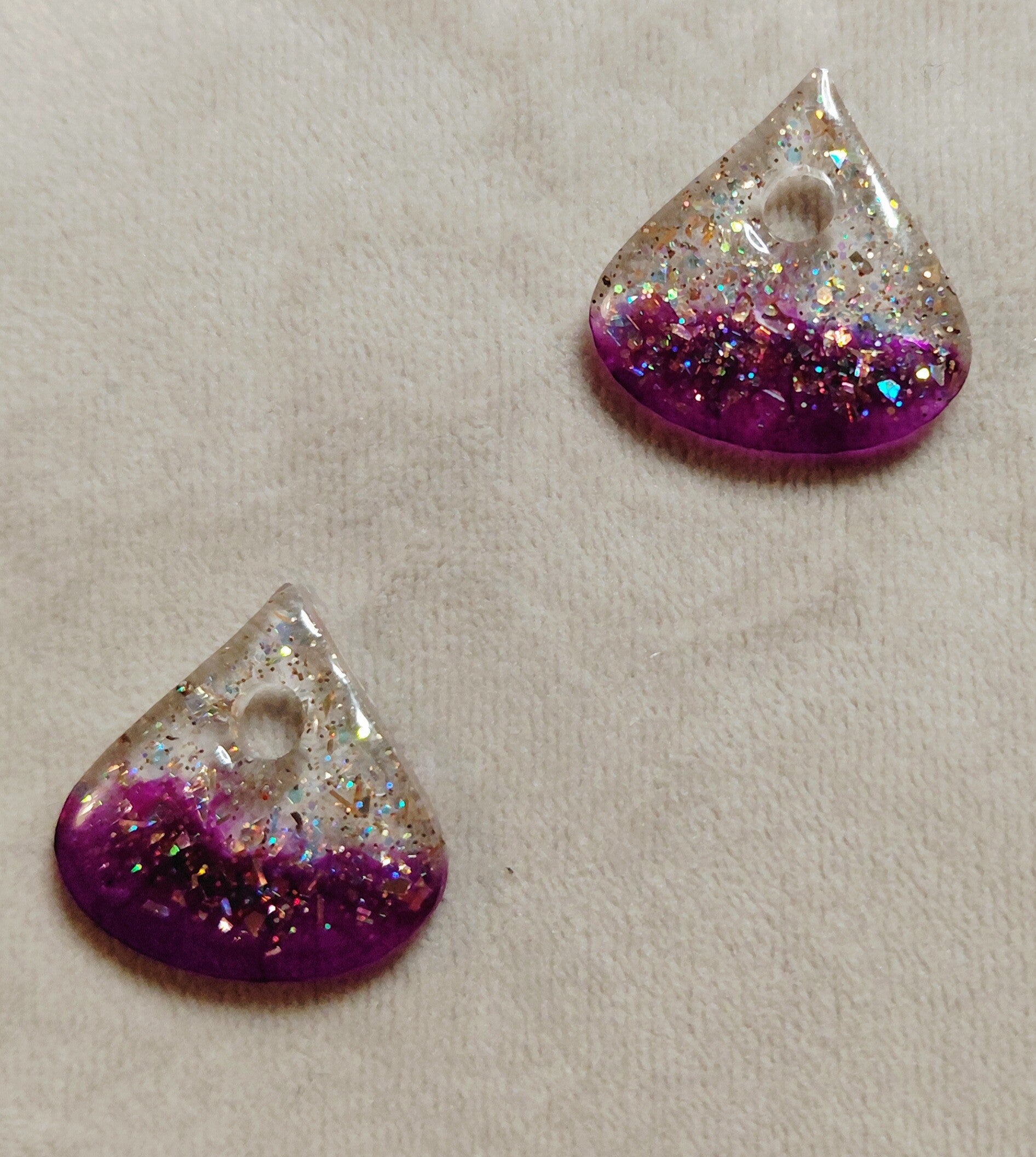 Lot de 2 pampilles gouttelettes