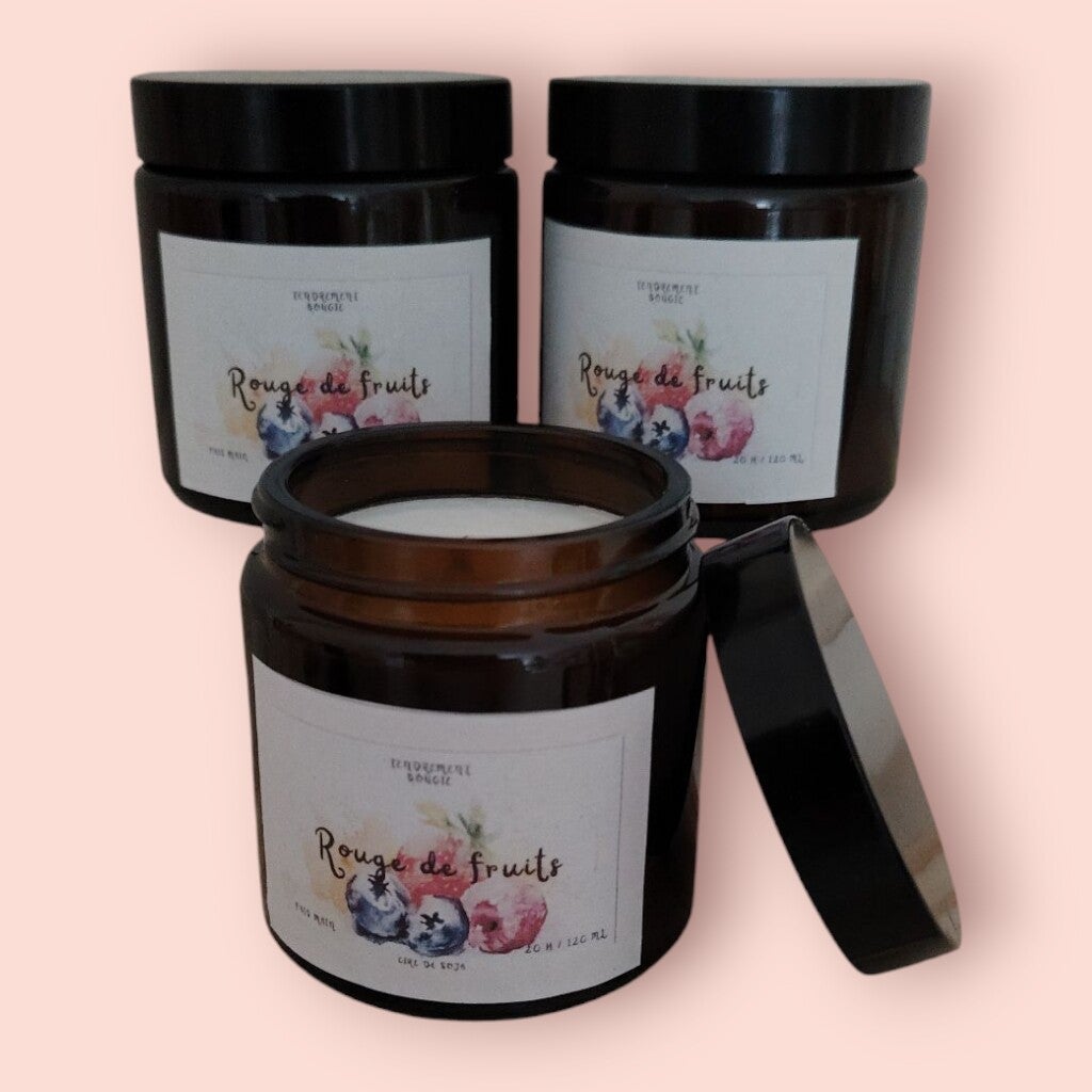 BOUGIE BOHEME ROUGE DE FRUITS