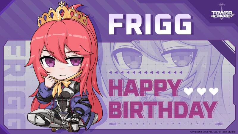 Bday, tof, tower of fantasy, cute, kawaii, pp, avatar, Chibi, frigg