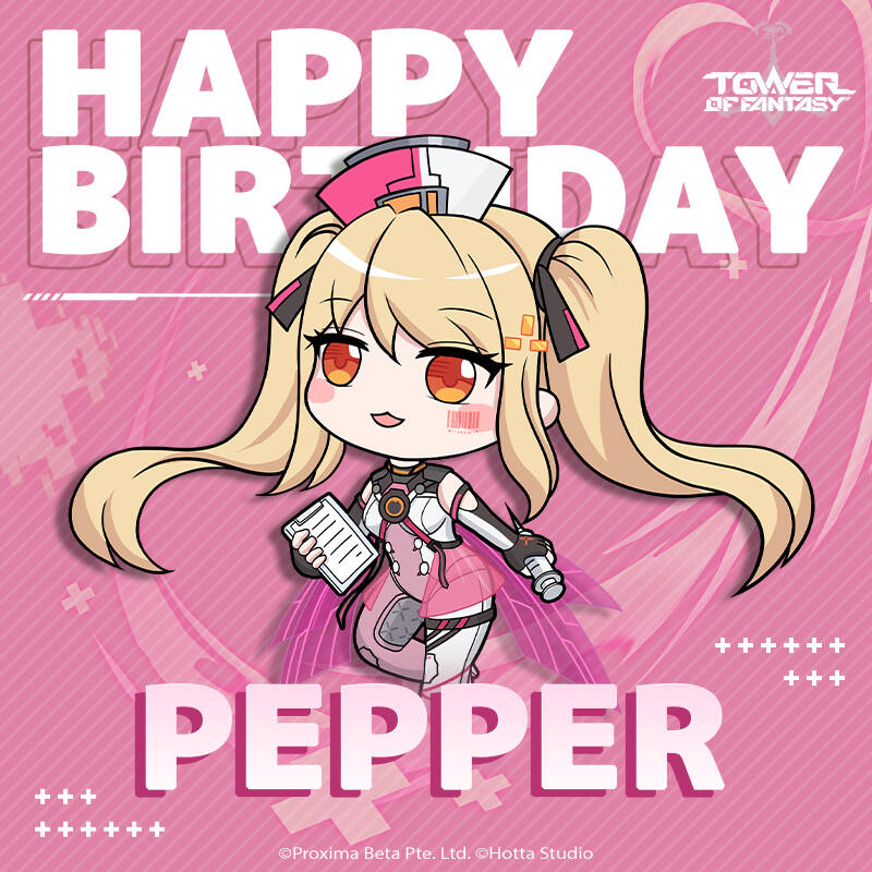 Bday, tof, tower of fantasy, cute, kawaii, pp, avatar, Chibi, pepper