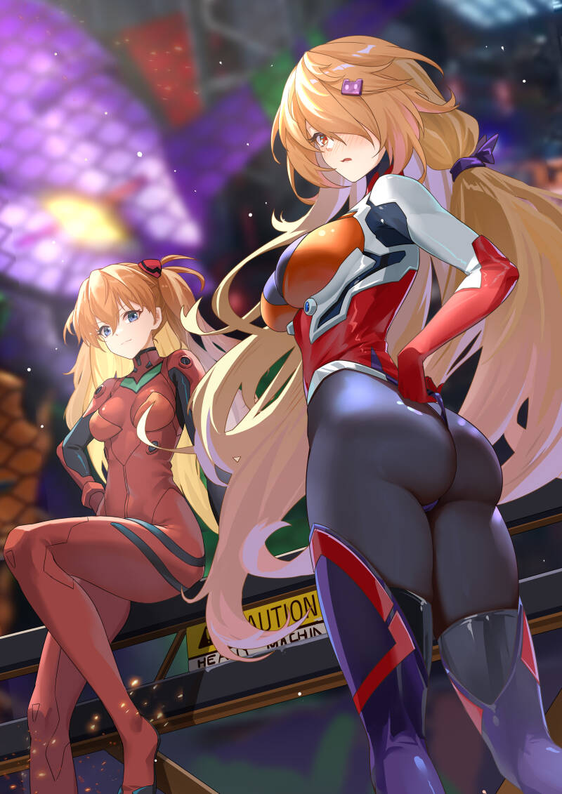 tof, tower of fantasy, HD, phone wallpaper, phone wall, evangelion nemesis