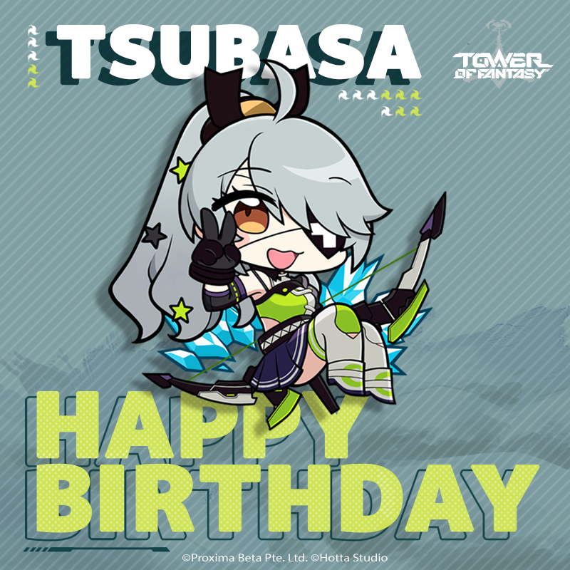 Bday, tof, tower of fantasy, cute, kawaii, pp, avatar, Chibi, tsuba