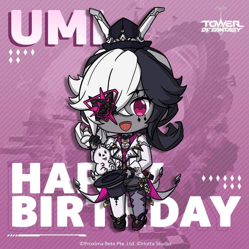 Bday, tof, tower of fantasy, cute, kawaii, pp, avatar, Chibi, umi