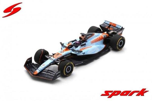 Spark 1:43 Williams FW45 – Alex Albon – 2023 Singapore GP – Gulf Special Livery