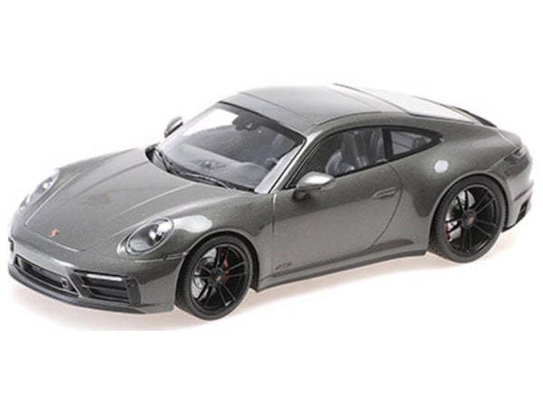 MINICHAMPS Porsche 911 Carrera 4 GTS 2020 - 1:18 - Donker Grijs Metallic