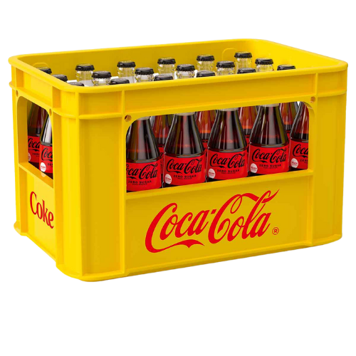 Coca Cola Zero 0,33l Glas