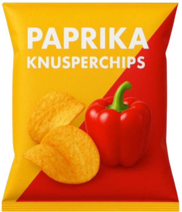 Paprika Knusperchips