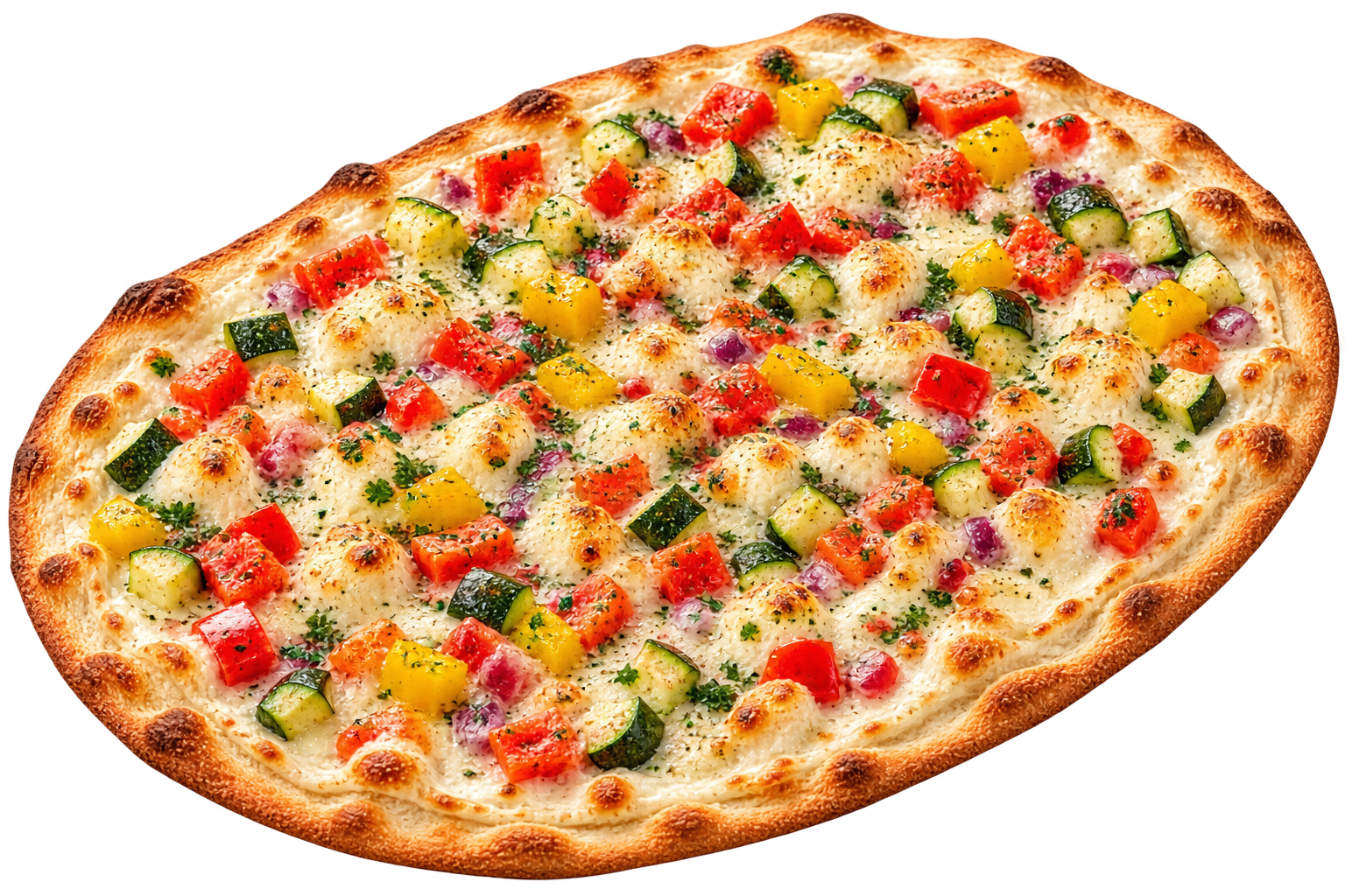 Gemüseflammkuchen – vegetarisch