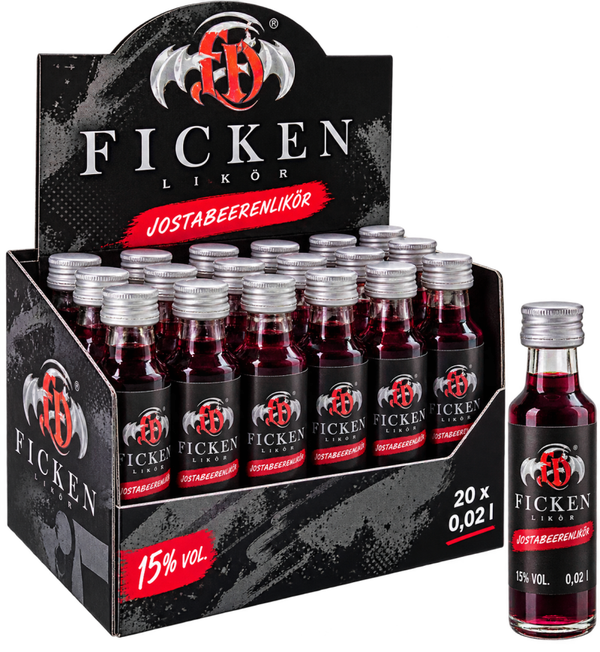 FICKEN Jostabeerenlikör 15 % Vol.
