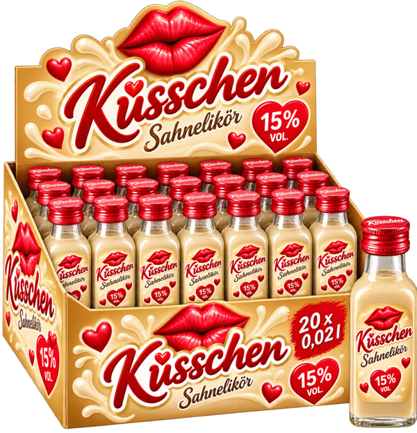 Küsschen Sahnelikör 15 % Vol.