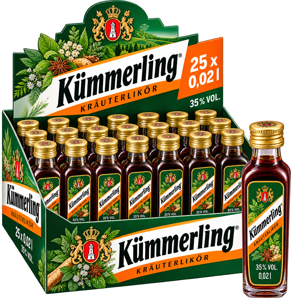 Kümmerling Kräuterlikör 35 % Vol.
