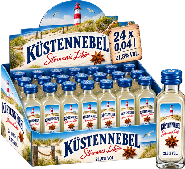 Küstennebel Sternanis Likör 21,8 % Vol.