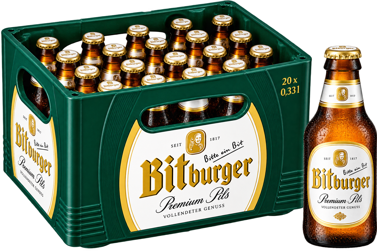 Bitburger Pils "Stubbi"