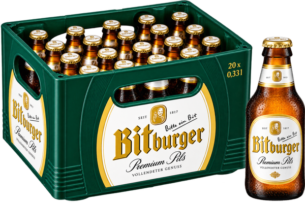 Bitburger Pils "Stubbi"