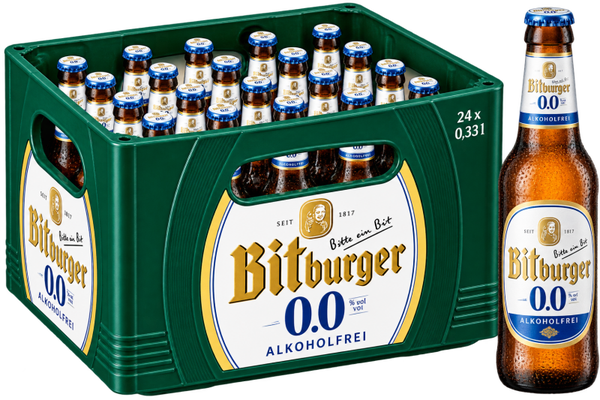 Bitburger alkoholfrei 0,0% Longneck