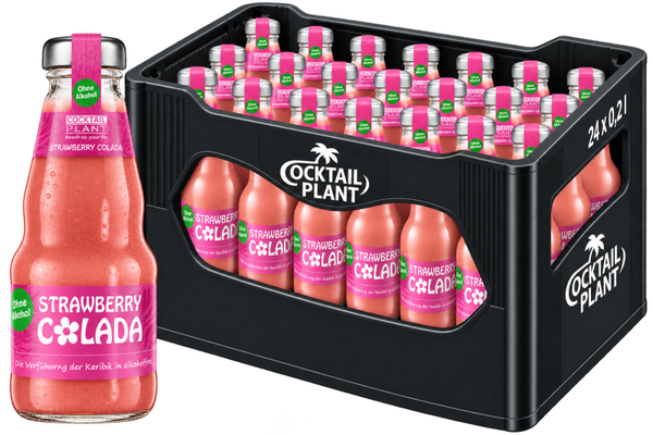 Cocktail Plant Strawberry Colada – alkoholfrei