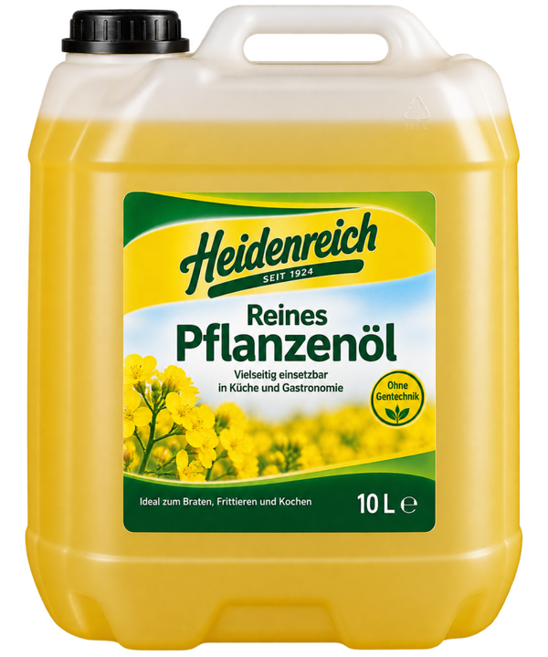 Reines Pflanzenöl / Rapsöl