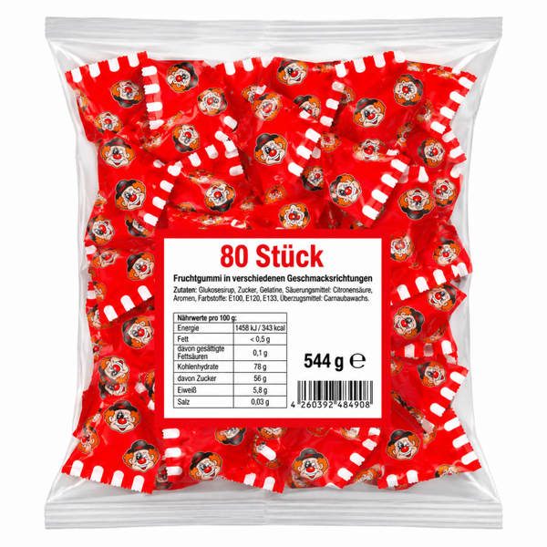 Fruchtgummi "Clown Pyramide"