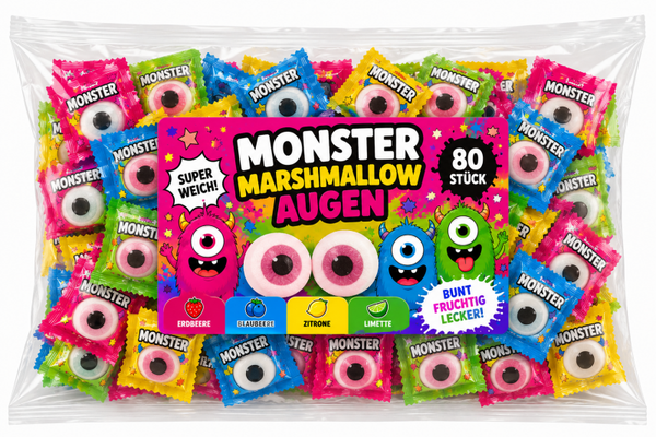 Marshmellow "Monster Augen"